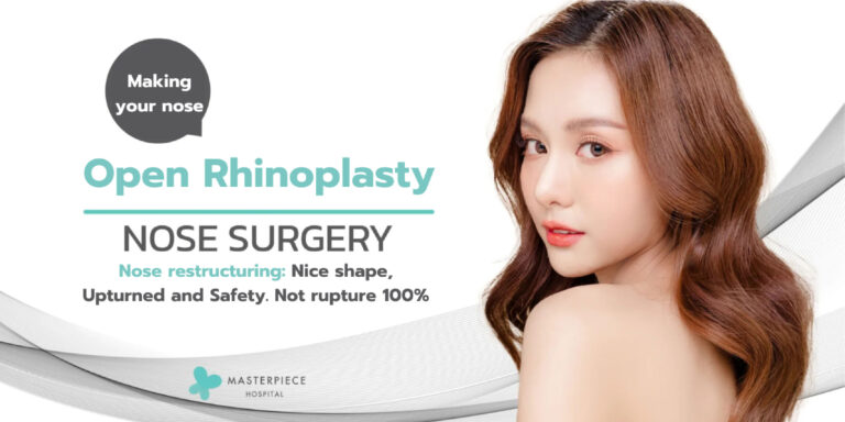 Open rhinoplasty: Open rhinoplasty is the optimal solution for addressing structural problems of the nose.