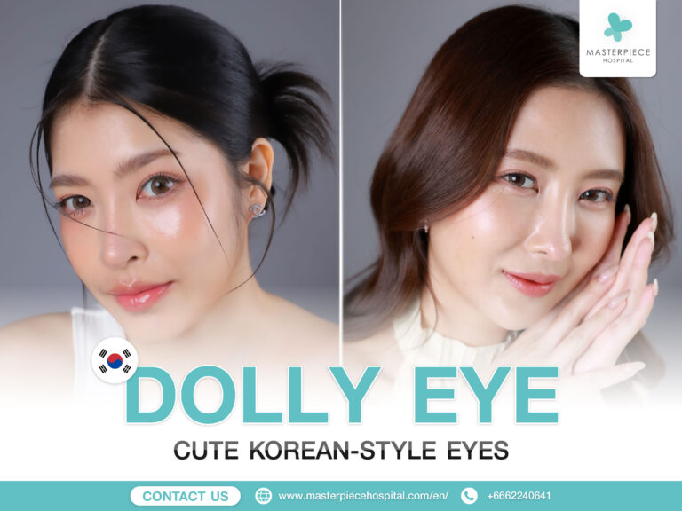 DOLLY EYES enhance the cute, doll-like look of Korean style