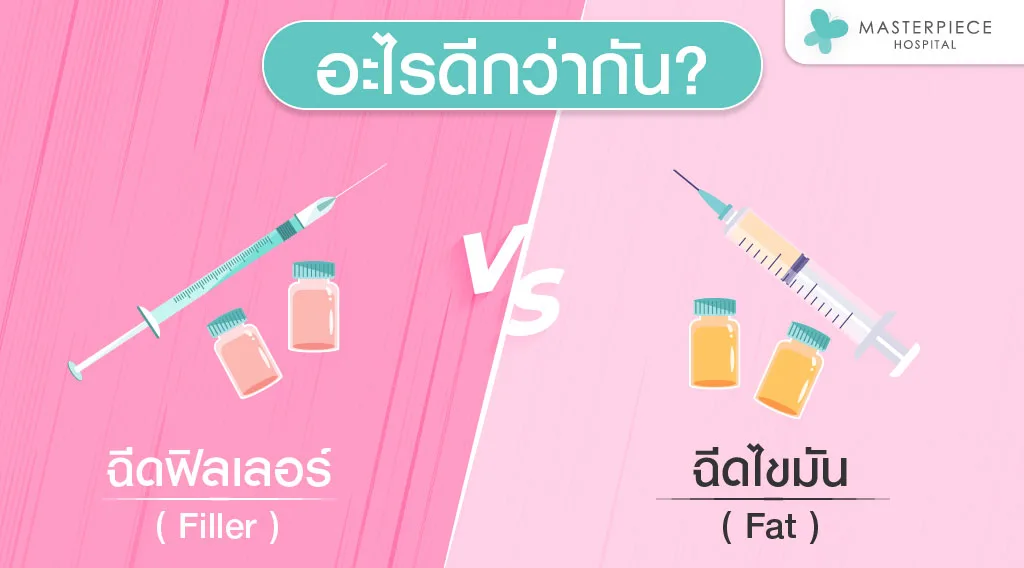 ฉีดไขมันหน้าเด็ก กับ ฟิลเลอร์ อะไรดีกว่ากัน