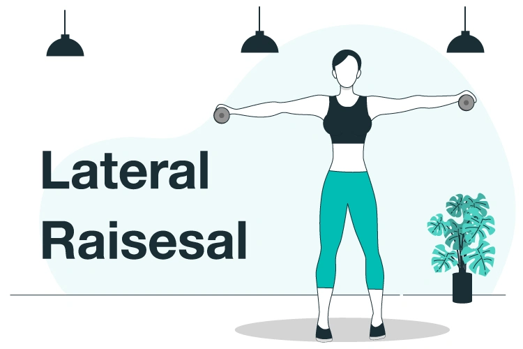 ท่าออกกำลังกาย Lateral Raises