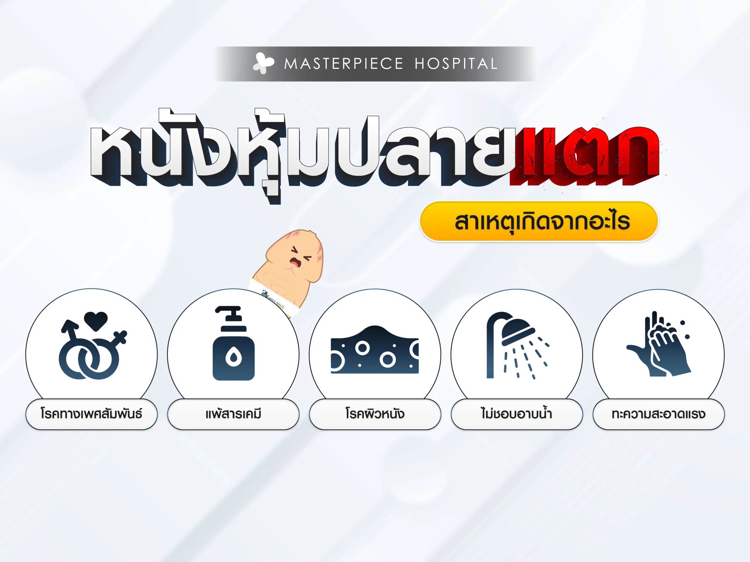 หนังหุ้มปลายเกิดจากอะไร